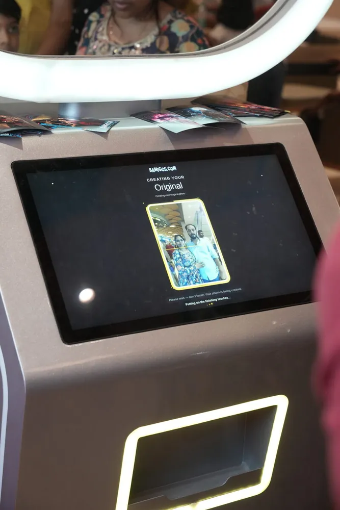 Pikcha AI Photo Booth deployed at a venue
